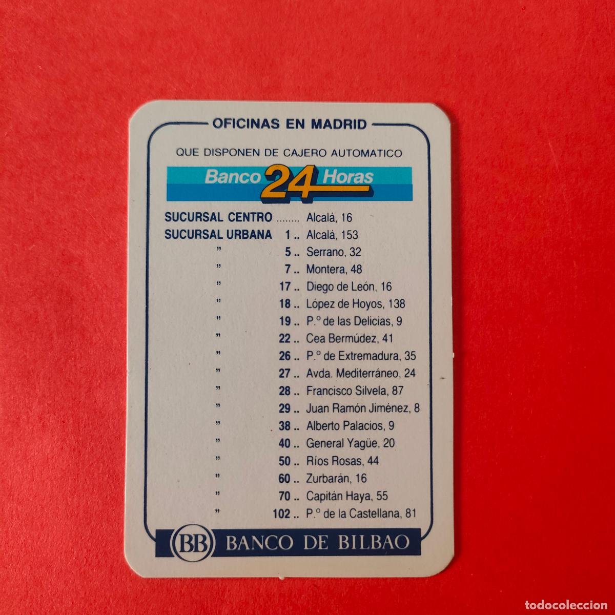 Coleccionismo calendarios: CALENDARIO DE CAJAS Y BANCOS - BANCO DE BILBAO - A&Ntilde;O 1982