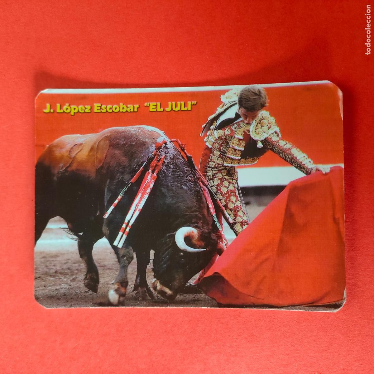 Coleccionismo calendarios: CALENDARIO DE TOROS - EL JULI - A&Ntilde;O 2020 - Foto 1