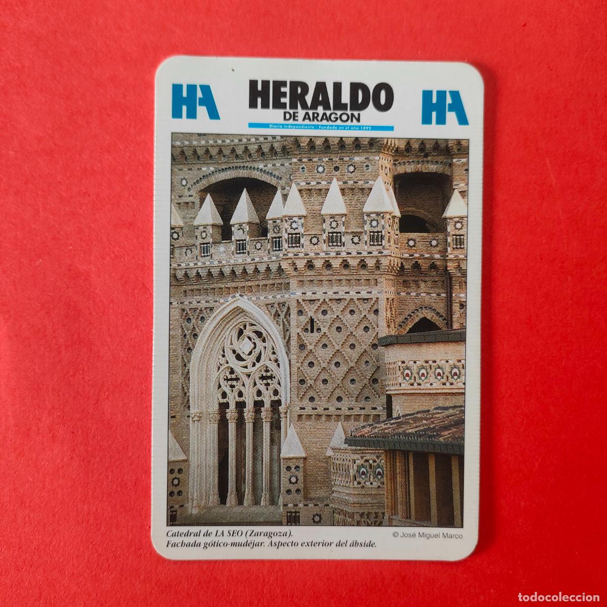 Coleccionismo calendarios: CALENDARIO HERALDO DE ARAGON - A&Ntilde;O 1997
