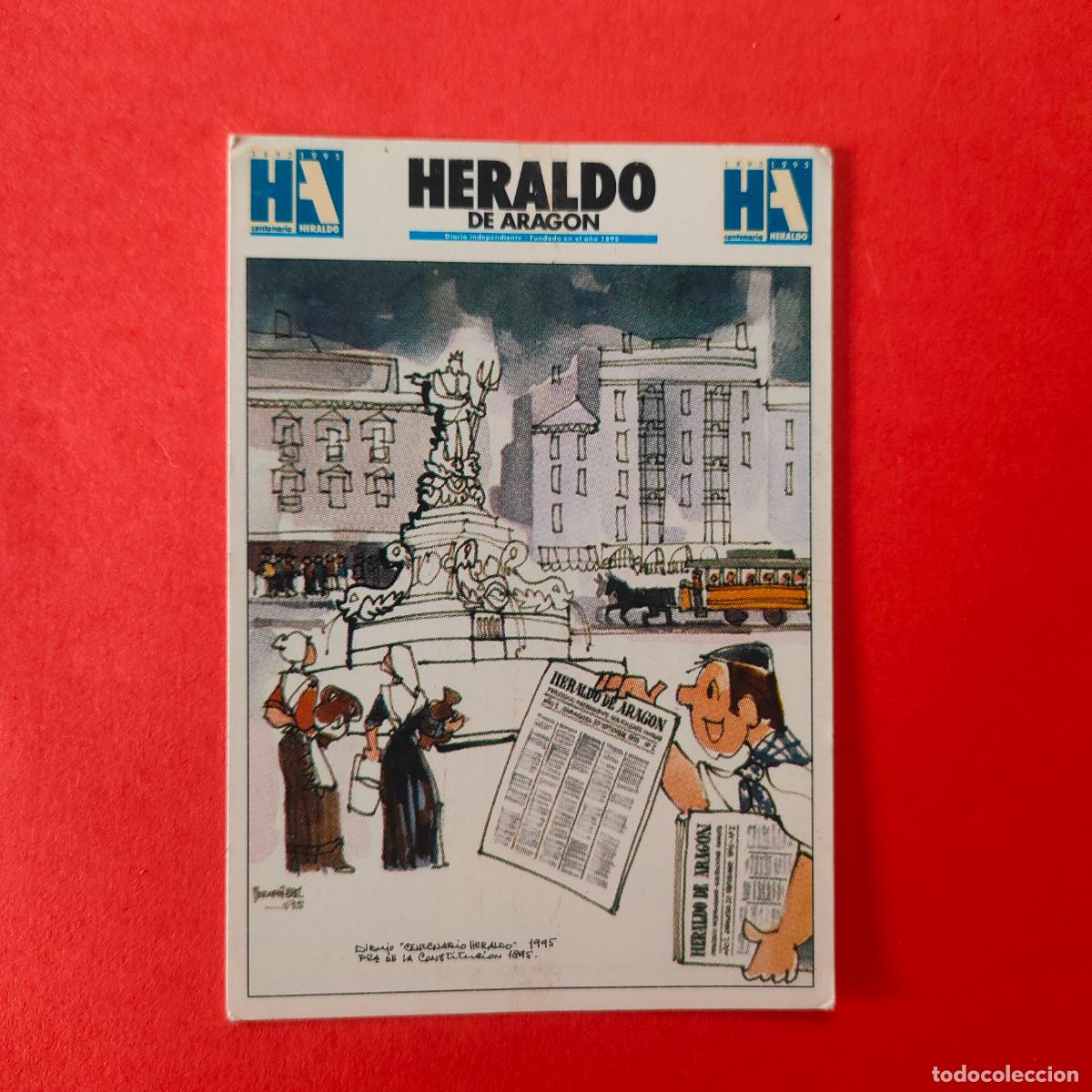 Coleccionismo calendarios: CALENDARIO HERALDO DE ARAGON - A&Ntilde;O 1996