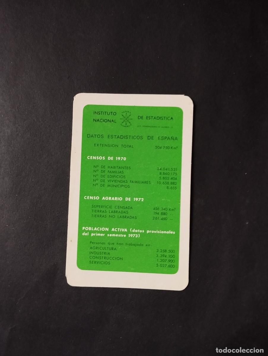 Coleccionismo calendarios: CALENDARIO INSTITUT NACIONAL DE ESTAD&Iacute;STICAS DEL A&Ntilde;O 1974 -EL DE LA FOTOS VER TODOS MIS CALENDARIOS