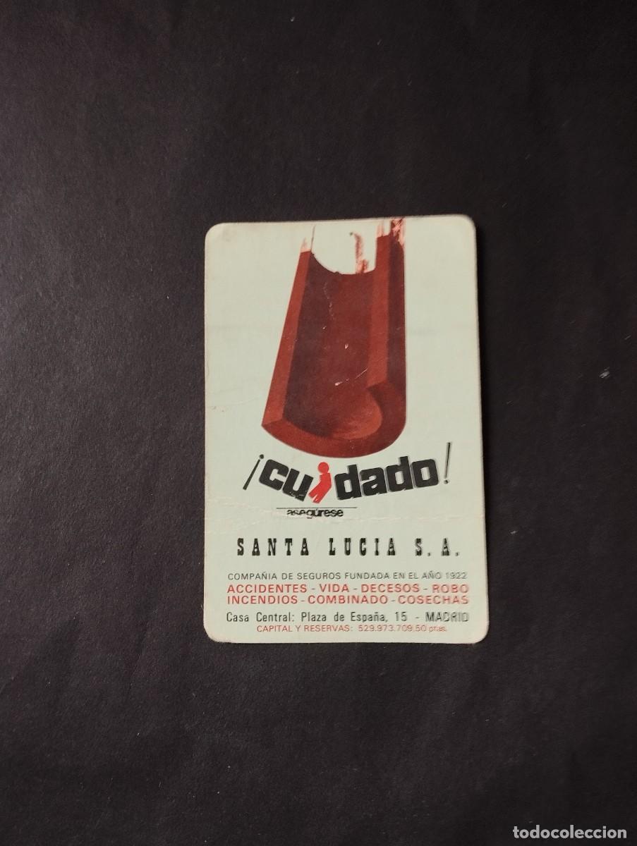 Coleccionismo calendarios: CALENDARIO PUBLICIDAD DE SANTA LUCIA DEL A&Ntilde;O 1974 -EL DE LA FOTOS VER TODOS MIS CALENDARIOS