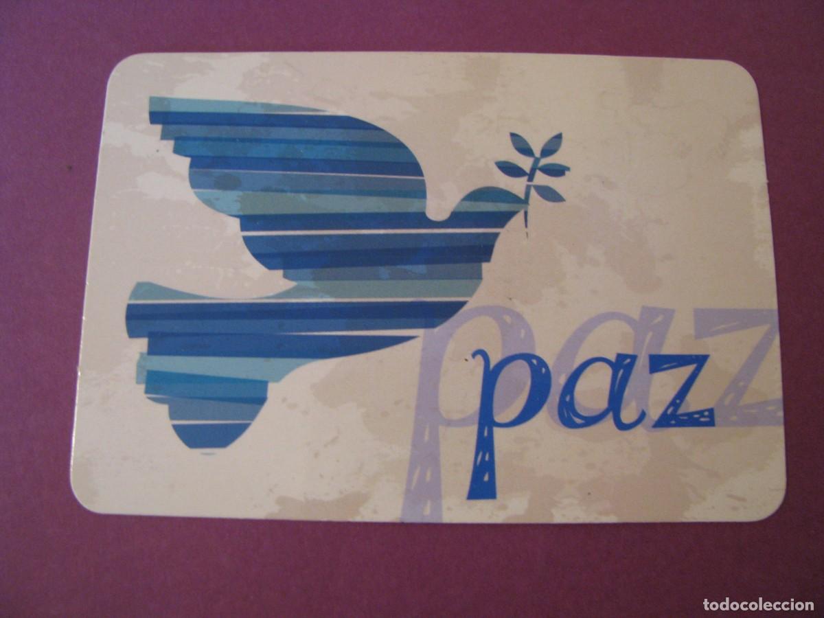 Collezionismo Calendari: CALENDARIO DE BOLSILLO. IMAGEN, DIBUJO - PAZ. SIN PUBLICIDAD 2015