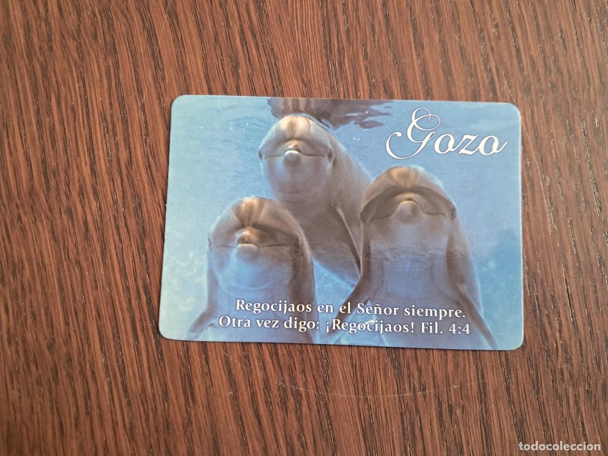 Coleccionismo calendarios: calendario de Per&uacute;, tipo religioso, delfines, gozo y frase, a&ntilde;o 2006.