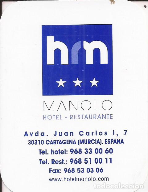 Collezionismo Calendari: CALENDARIO PUBLICIDAD HOTEL MANOLO 2006