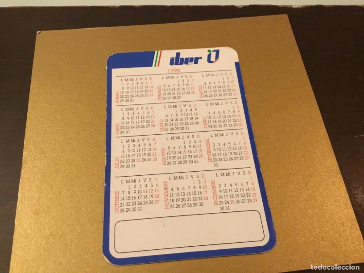 Coleccionismo calendarios: Antiguo calendario iber 1996 - Foto 2