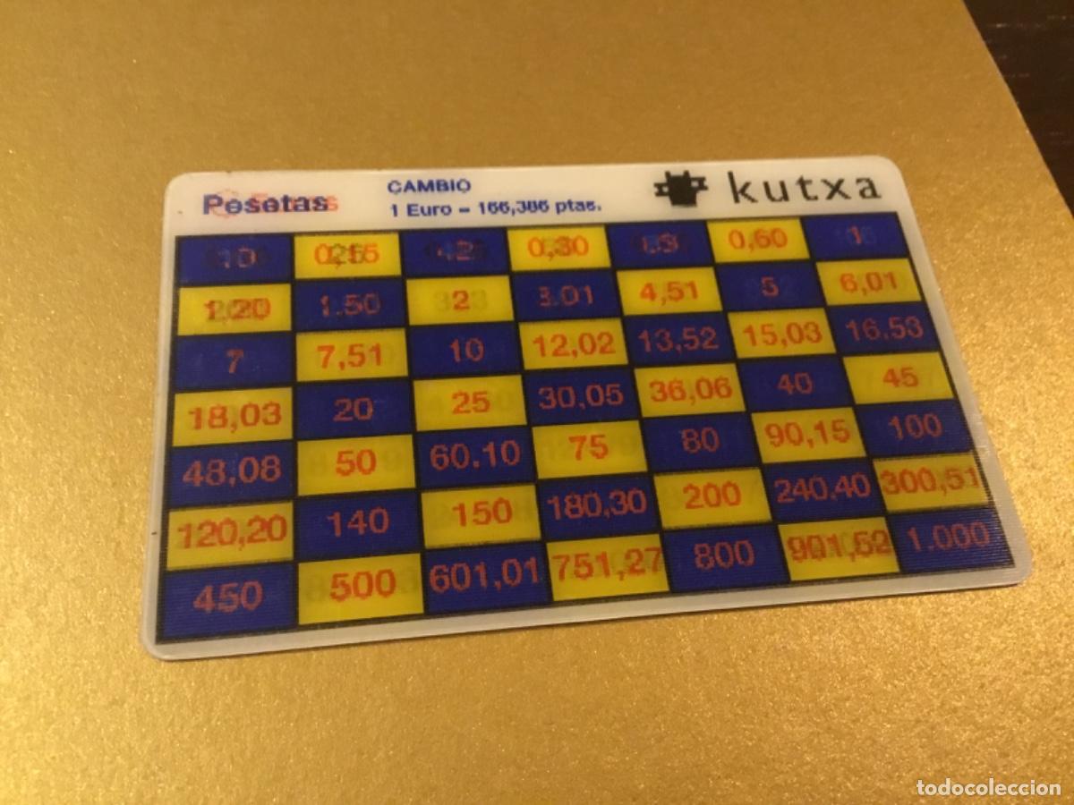 Coleccionismo calendarios: Calendario kutxa 2002 ,muy dificil conversor