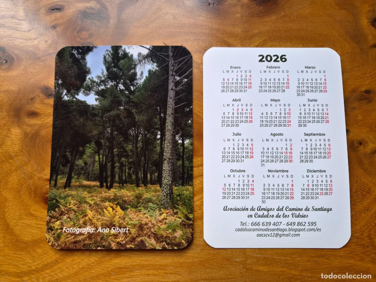 Collectables Calendars: CALENDARIO ASOC. AMIGOS CAMINO SANTIAGO 2026. CADALSO DE LOS VIDRIOS