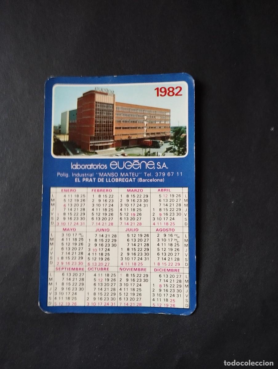 Sammeln von Kalendern: CALENDARIO PUBLICIDAD LABORATORIO EUGENE DEL A&Ntilde;O 1982 -EL DE LA FOTOS VER TODOS MIS CALENDARIOS