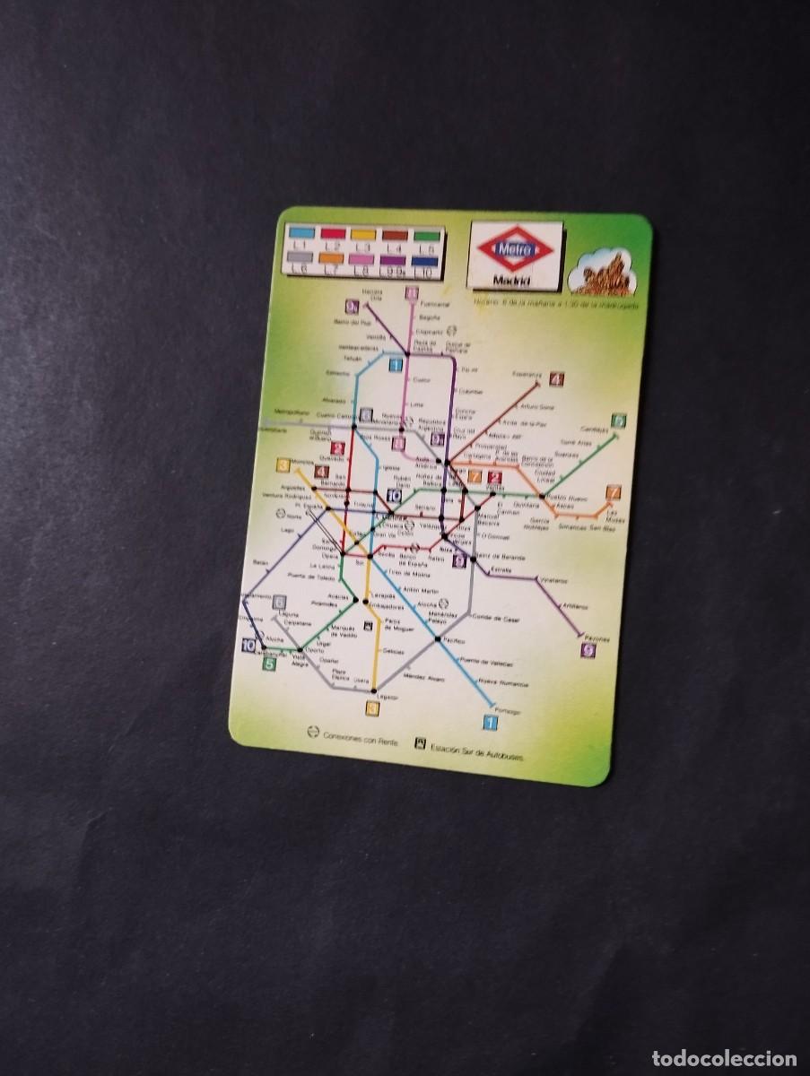 Coleccionismo calendarios: CALENDARIO PUBLICIDAD METRO DE MADRID DEL A&Ntilde;O 1992 - EL DE LA FOTOS VER TODOS MIS CALENDARIOS