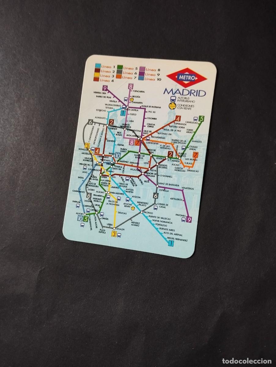 Coleccionismo calendarios: CALENDARIO PUBLICIDAD METRO DE MADRID DEL A&Ntilde;O 1996 - EL DE LA FOTOS VER TODOS MIS CALENDARIOS