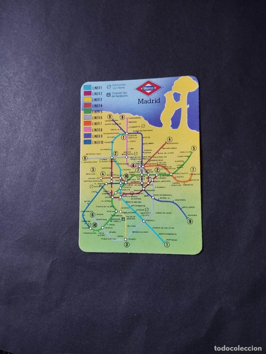 Coleccionismo calendarios: CALENDARIO PUBLICIDAD METRO DE MADRID DEL A&Ntilde;O 1995 - EL DE LA FOTOS VER TODOS MIS CALENDARIOS