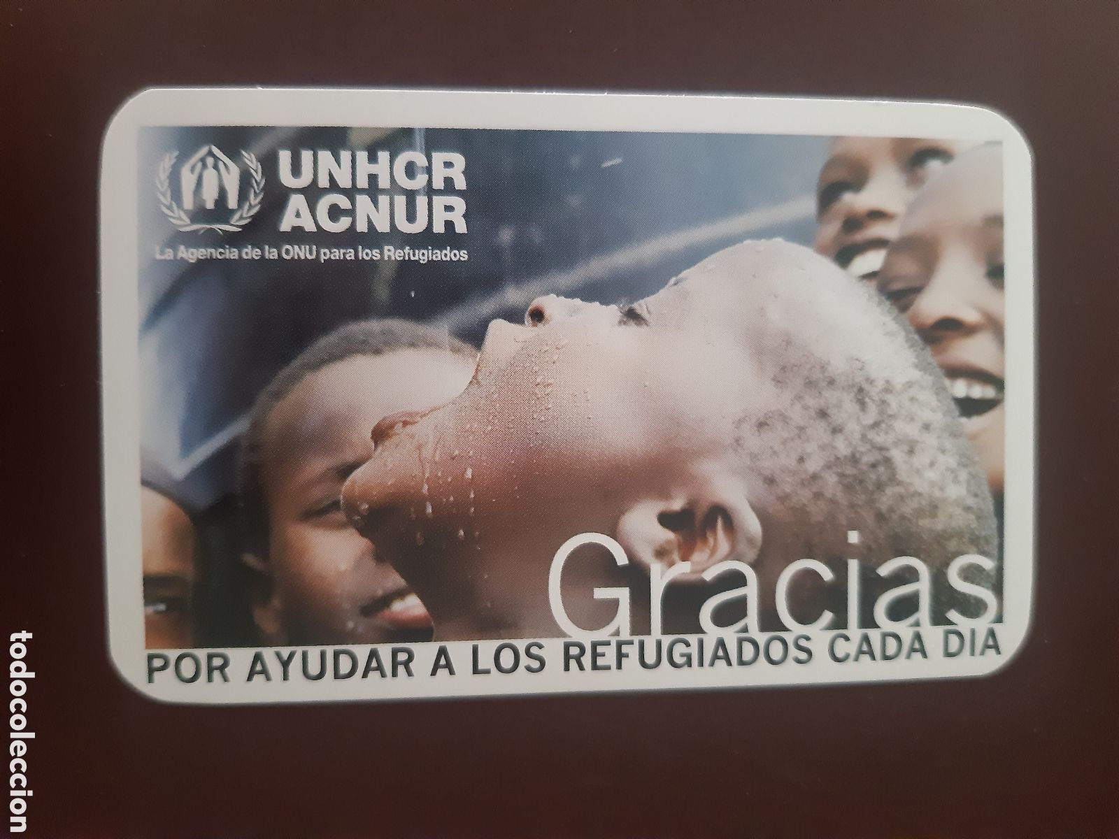 Coleccionismo calendarios: Calendario Acnur 2011