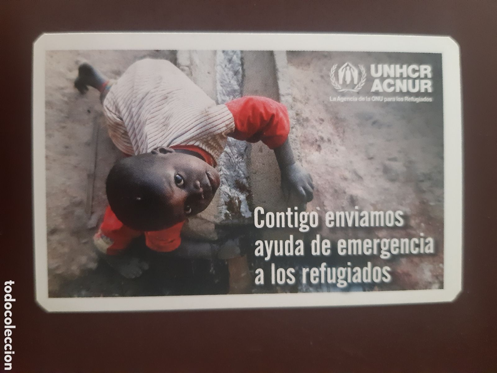 Coleccionismo calendarios: Calendario Acnur 2015 - Foto 1
