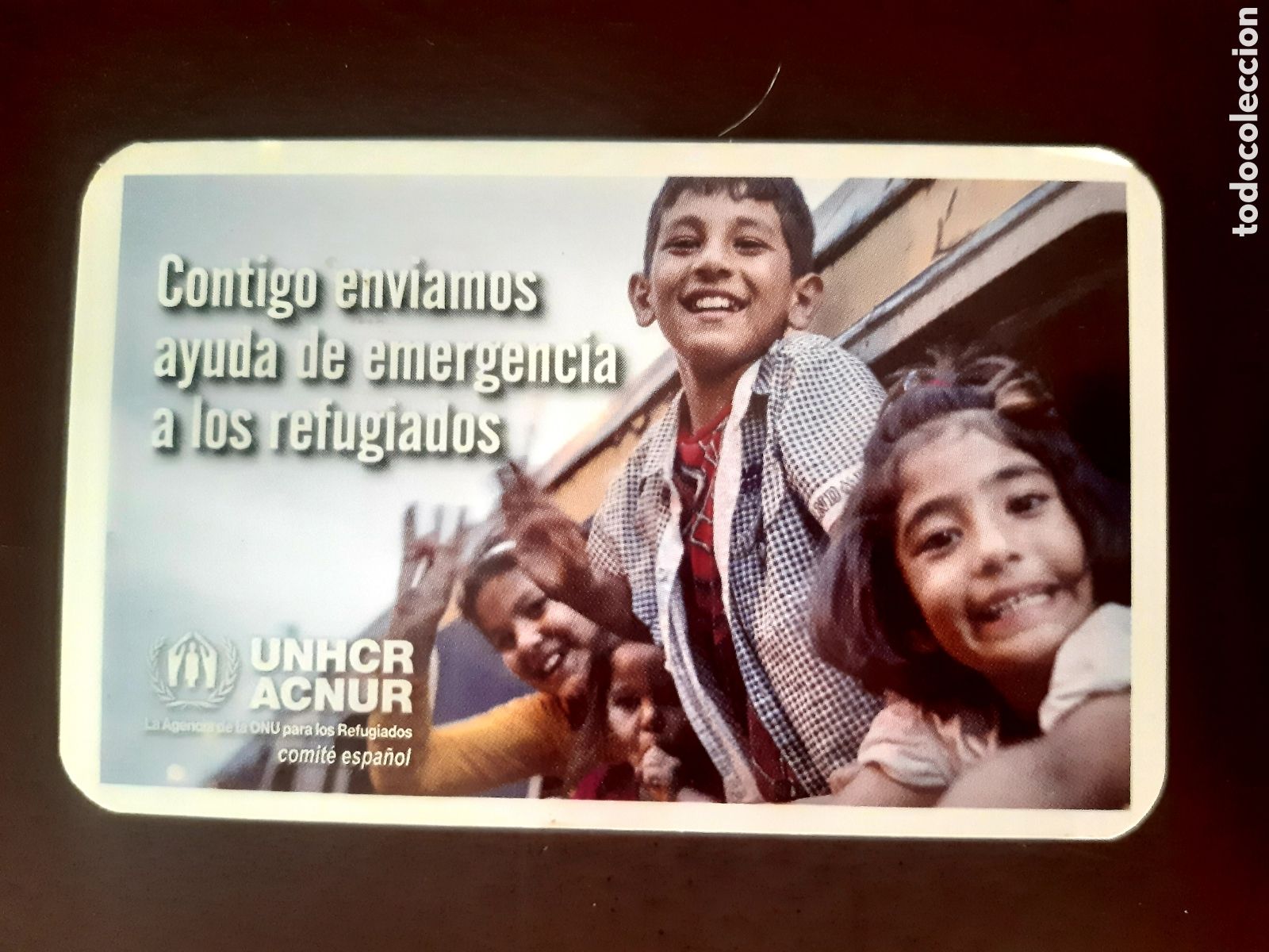 Coleccionismo calendarios: Calendario Acnur 2016 - Foto 1