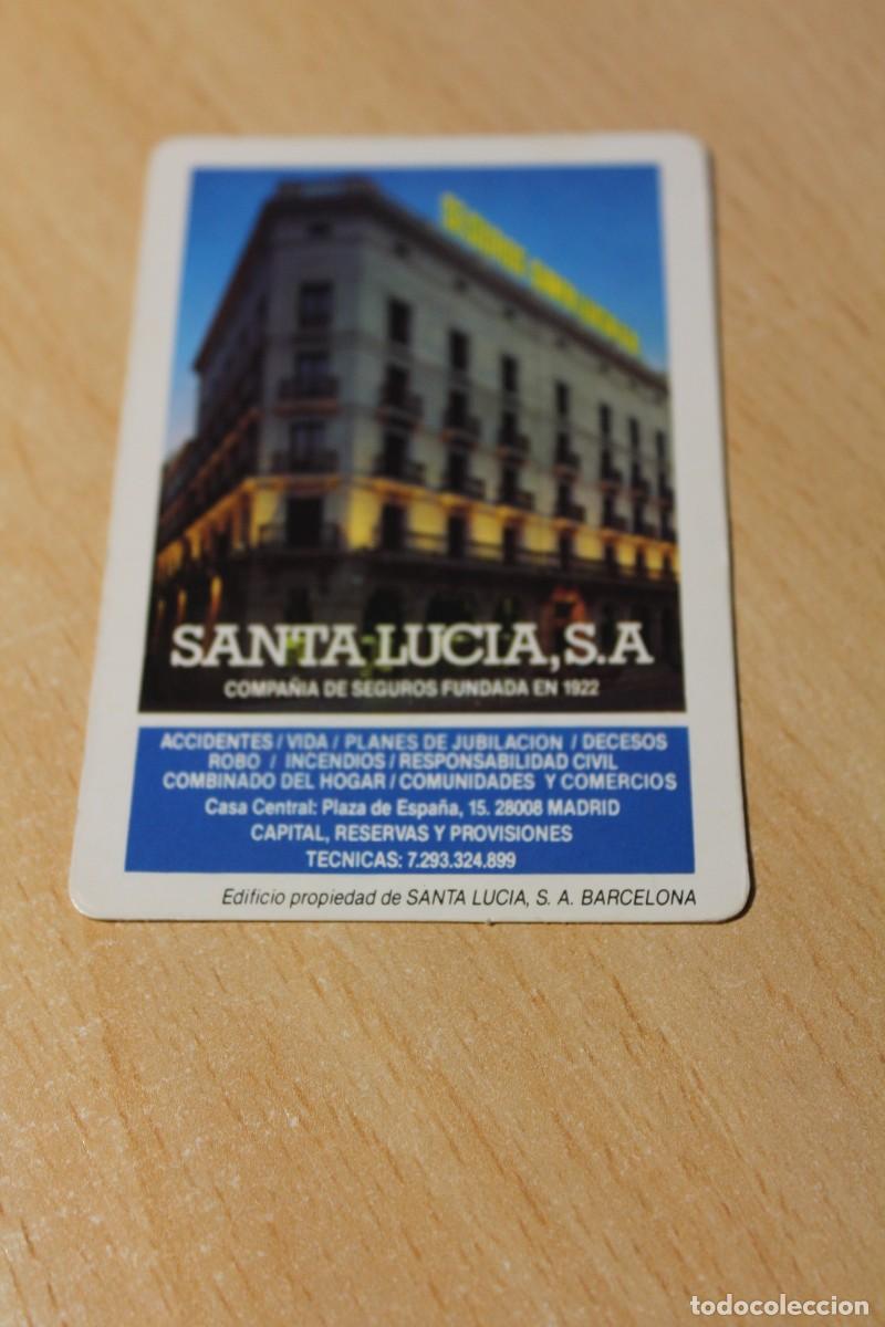 Coleccionismo calendarios: CALENDARIO DE BOLSILLO. SEGUROS SANTA LUCIA, S.A. - A&Ntilde;O 1986.
