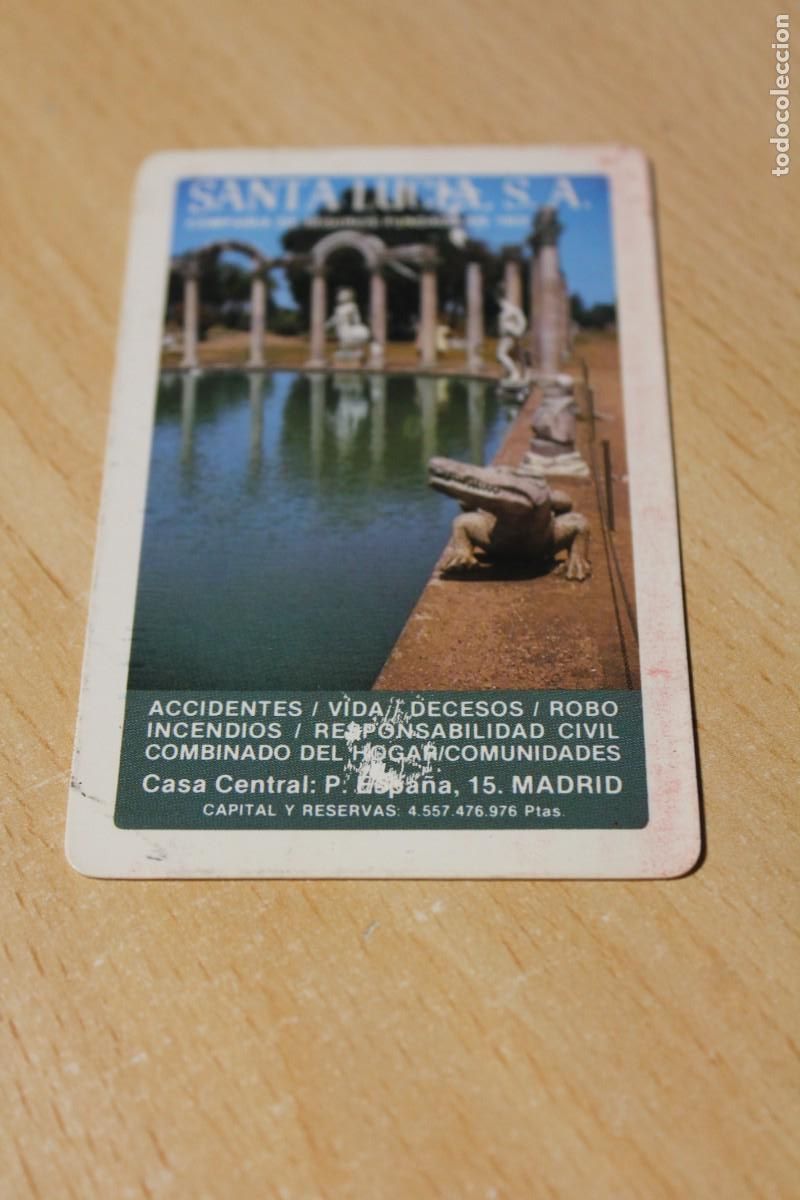 Coleccionismo calendarios: CALENDARIO DE BOLSILLO. SEGUROS SANTA LUCIA, S.A. - A&Ntilde;O 1984.