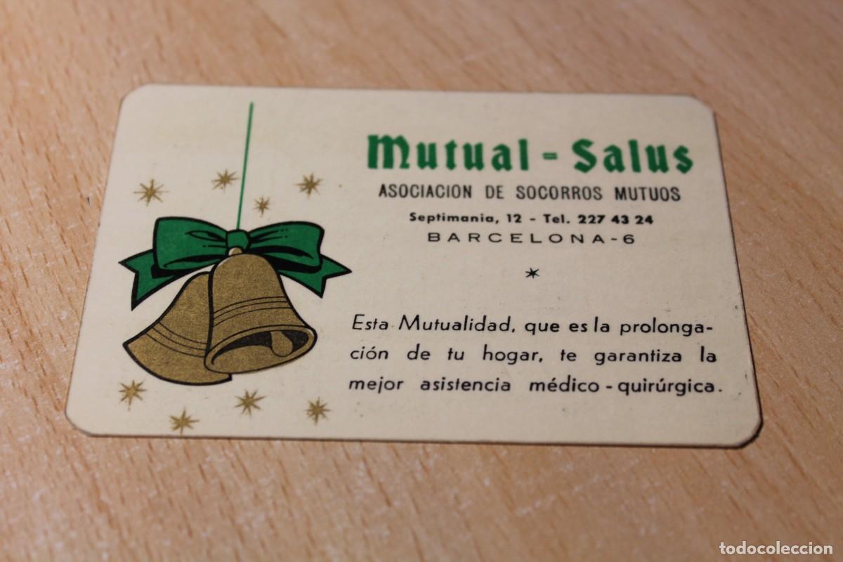 Coleccionismo calendarios: CALENDARIO DE BOLSILLO. ASOCIACION DE SOCORROS MUTUOS. MUTUAL - SALUS. A&Ntilde;O 1970.