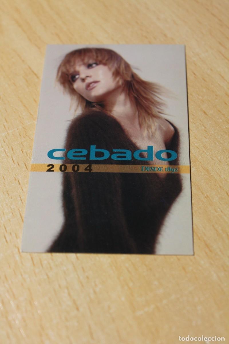 Coleccionismo calendarios: CALENDARIO DE BOLSILLO. PELUQUERIAS CEBADO. CHICA. A&Ntilde;O 2004. ZARAGOZA.