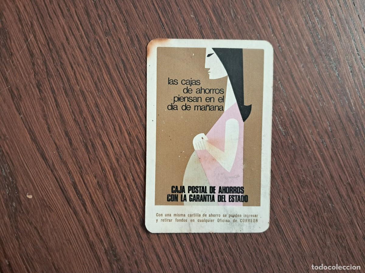 Coleccionismo calendarios: calendario H. Fournier, caja postal de ahorros, a&ntilde;o 1973. defectuoso