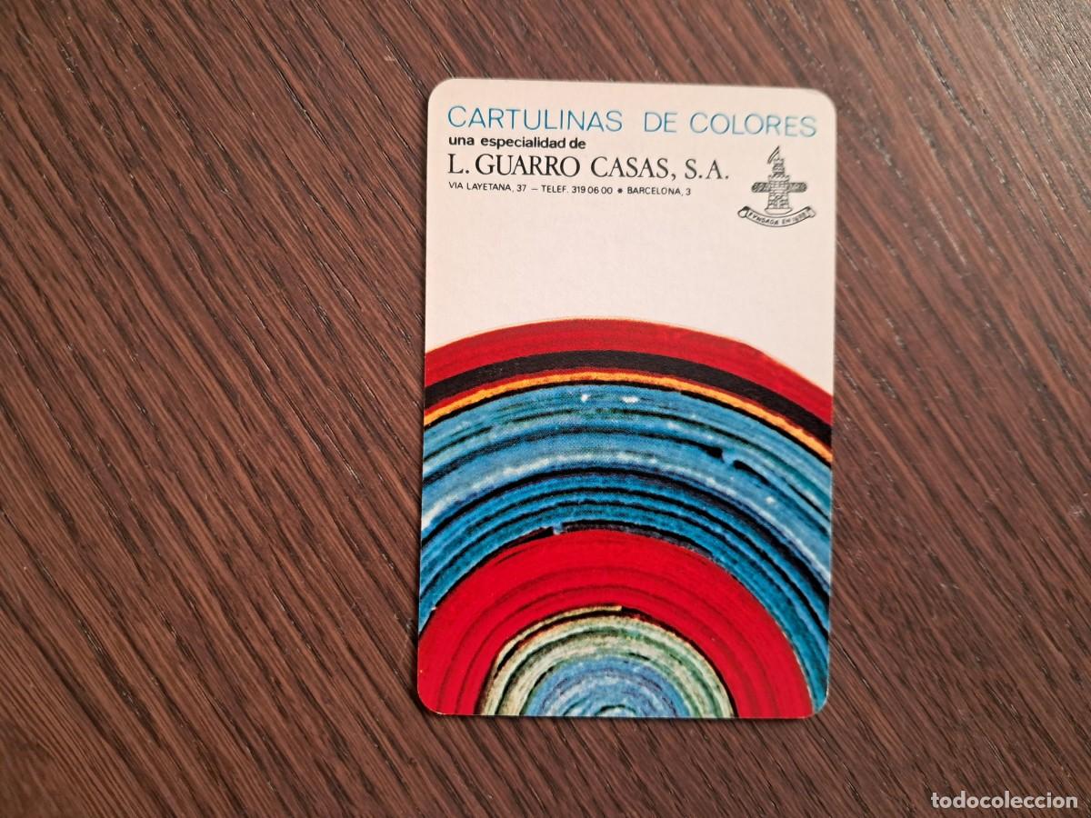 Coleccionismo calendarios: calendario H. Fournier, L. Guarro Casas, a&ntilde;o 1972.
