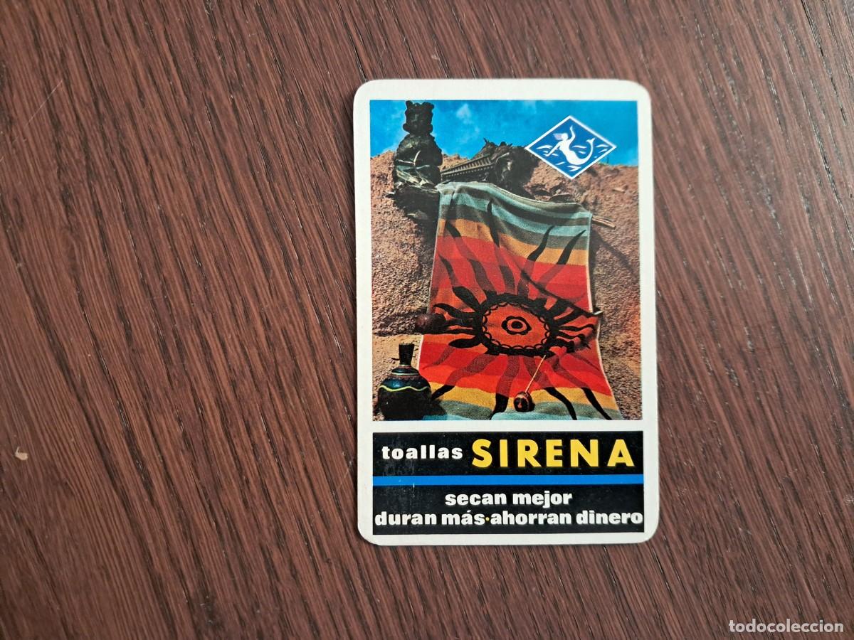 Coleccionismo calendarios: calendario H. Fournier, toallas Sirena, a&ntilde;o 1966.