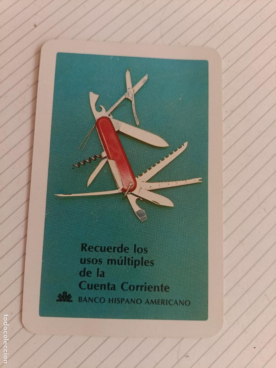 Coleccionismo calendarios: Calendario de H. Fournier 1976 - BANCO HISPANO AMERICANO