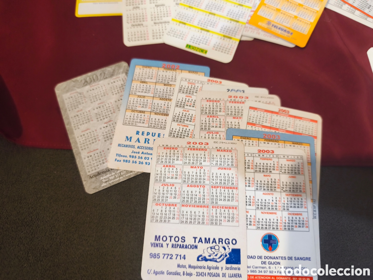 Coleccionismo calendarios: Calendarios de 1996 a 2011 - Foto 2