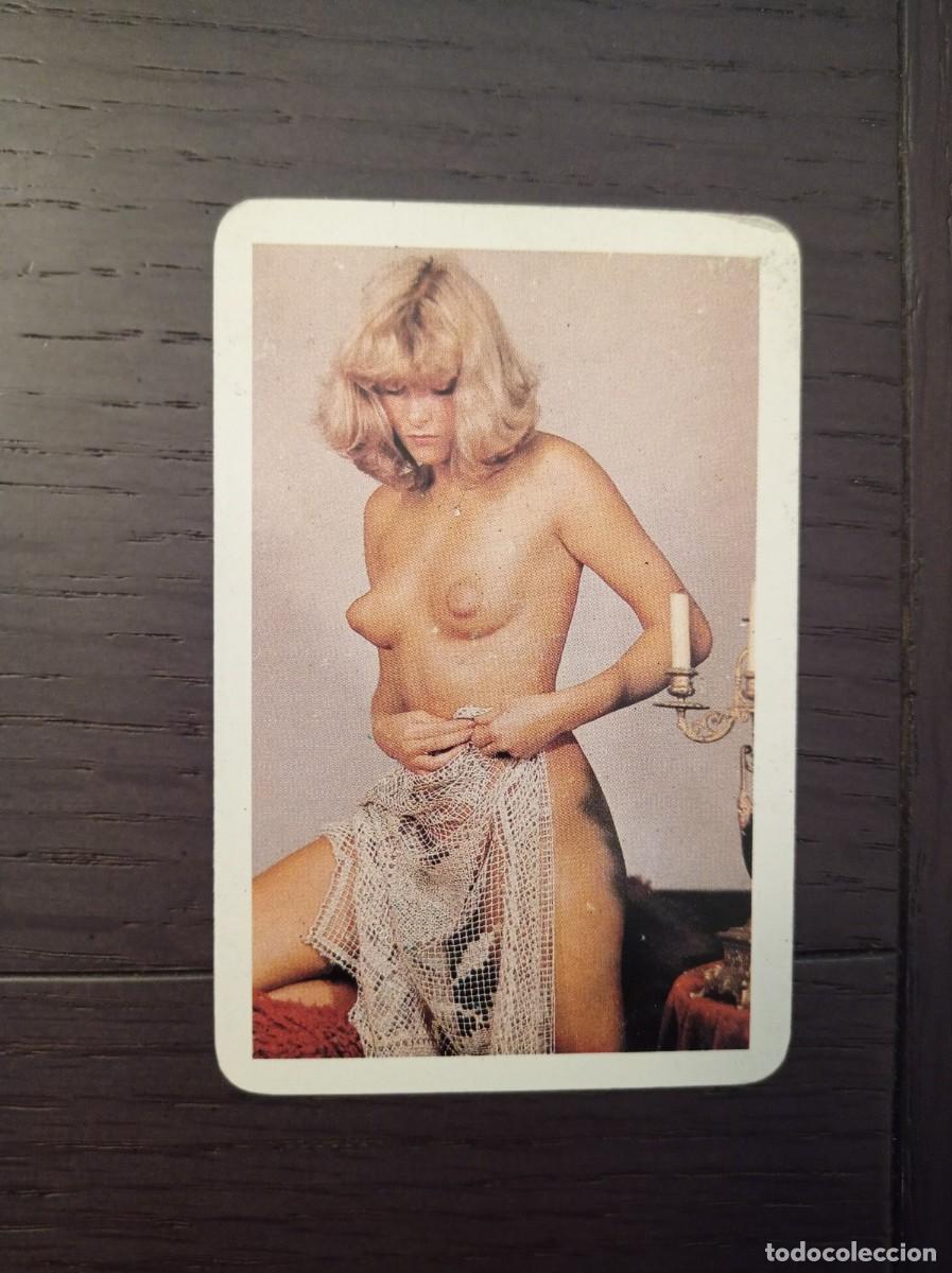 Coleccionismo calendarios: CALENDARIO CHICA. REP&Uacute;BLICA DEMOCR&Aacute;TICA DE ALEMANIA. ALTERBURGER SPIELKARTENFABRIK. A&Ntilde;O 1985