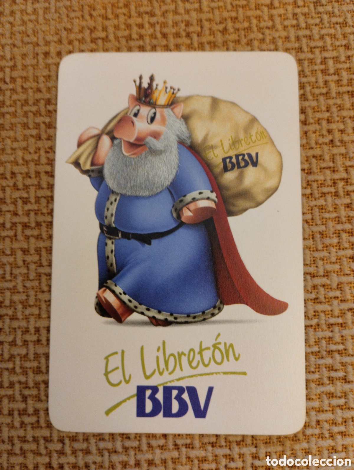 Coleccionismo calendarios: Calendario Fournier BBV 1996