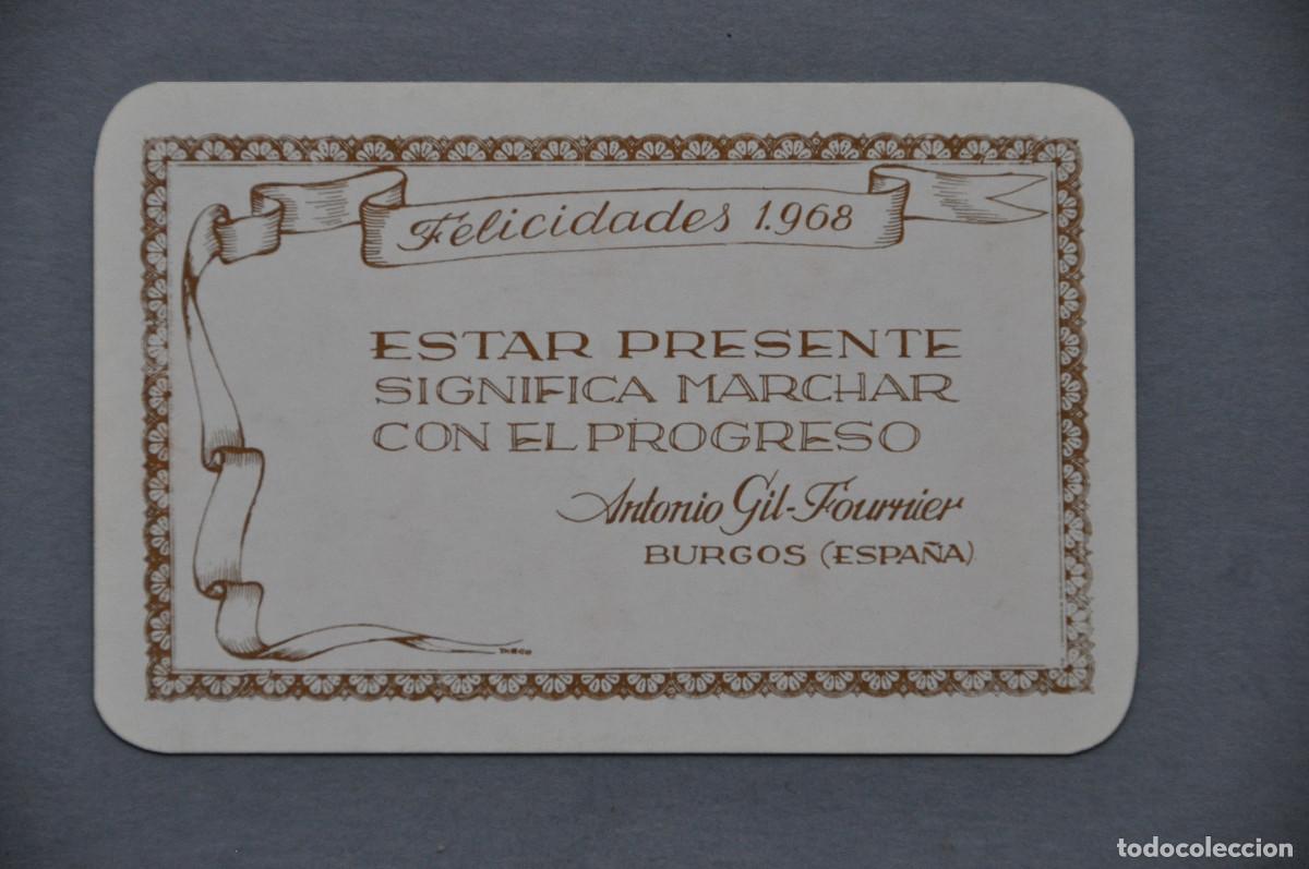 Coleccionismo calendarios: CALENDARIO 1968 - FELICIDADES (ANTONIO GIL-FOURNIER)