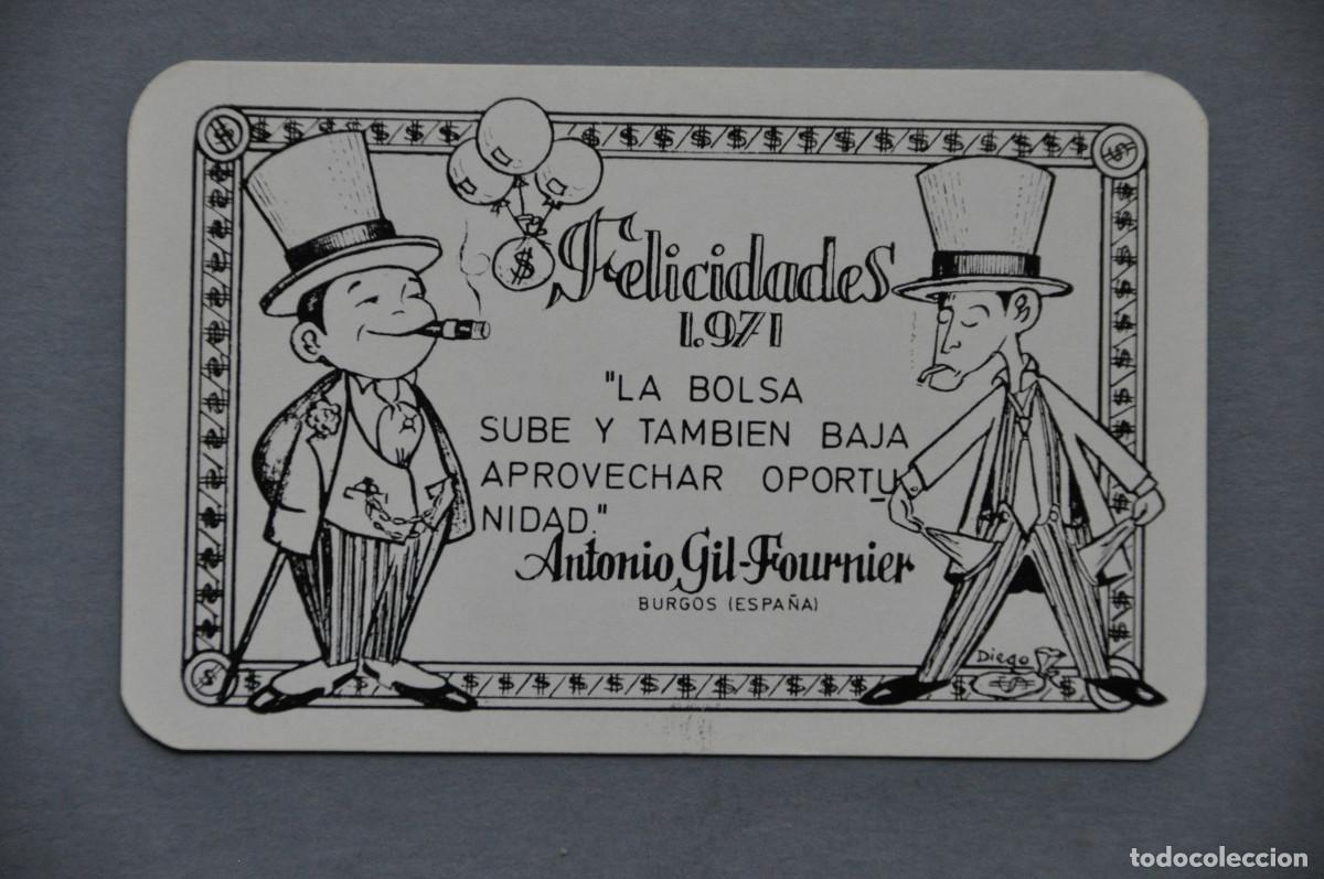 Coleccionismo calendarios: CALENDARIO 1971 - FELICIDADES (ANTONIO GIL-FOURNIER)