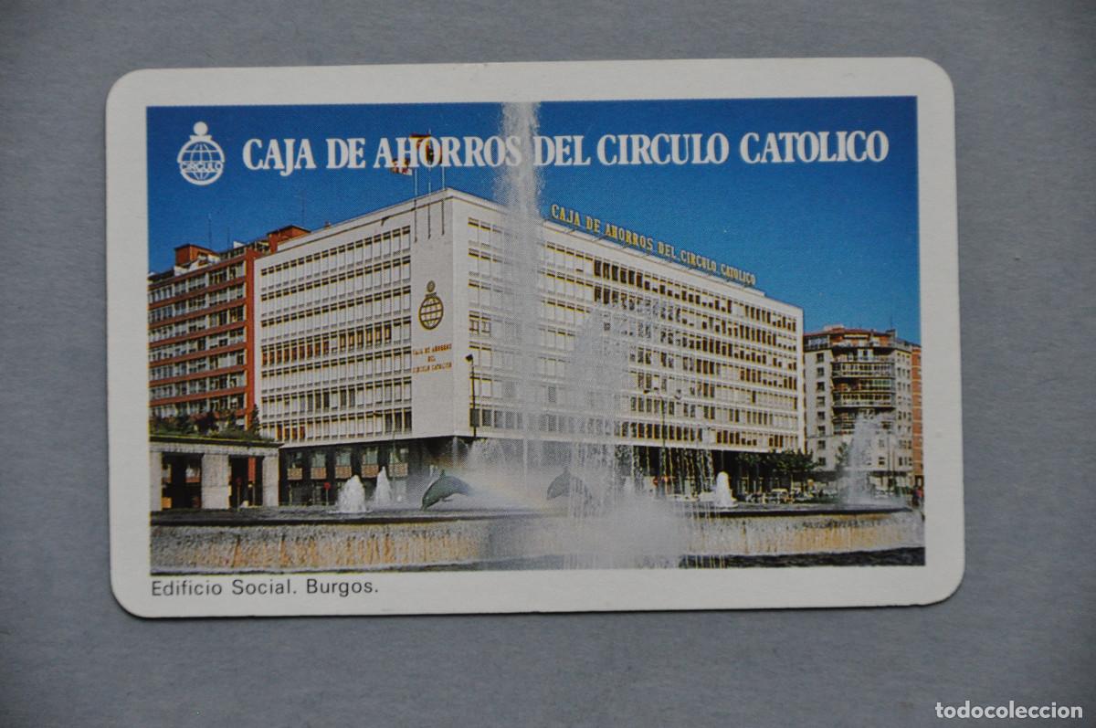 Coleccionismo calendarios: CALENDARIO FOURNIER DE 1990 - CAJA DE AHORROS DEL CIRCULO CATOLICO DE BURGOS