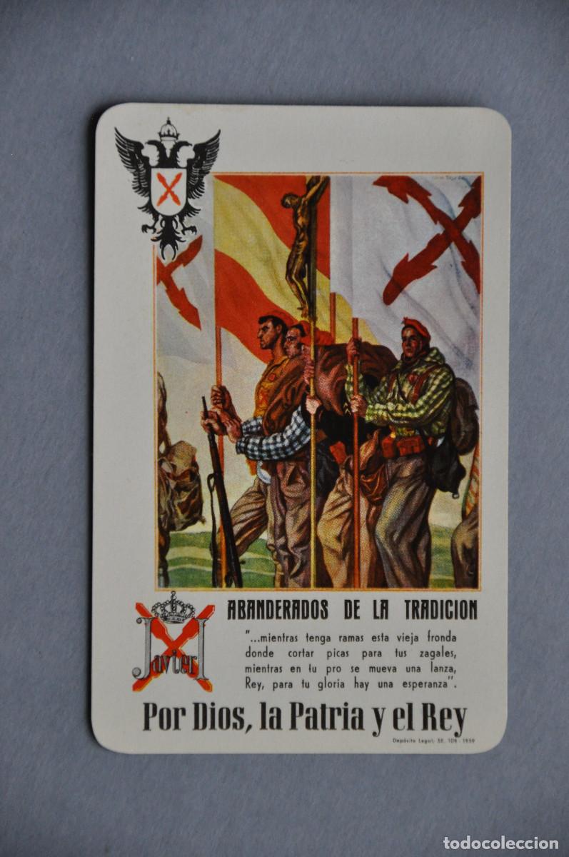 Coleccionismo calendarios: CALENDARIO FOURNIER DE 1965 - POR DIOS, LA PATRIA Y EL REY