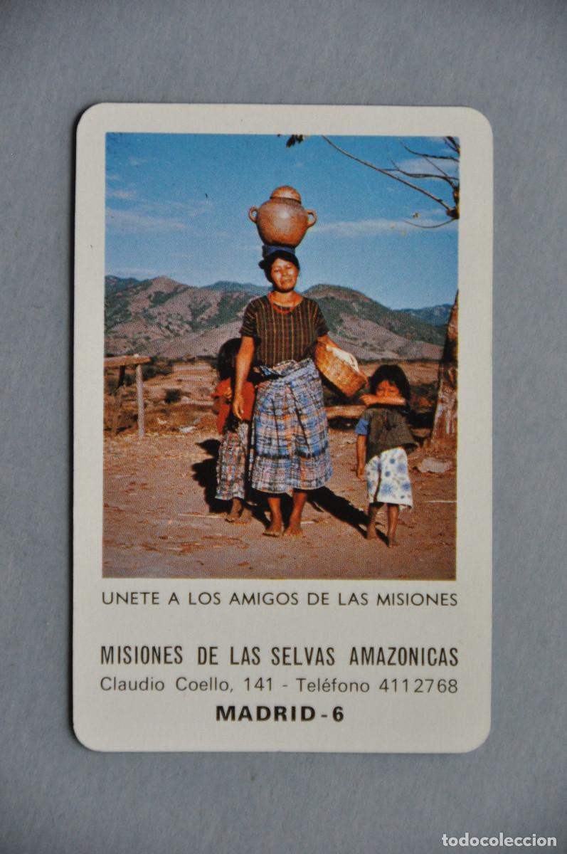 Coleccionismo calendarios: CALENDARIO FOURNIER DE 1984 - MISIONES DE LAS SELVAS AMAZONICAS
