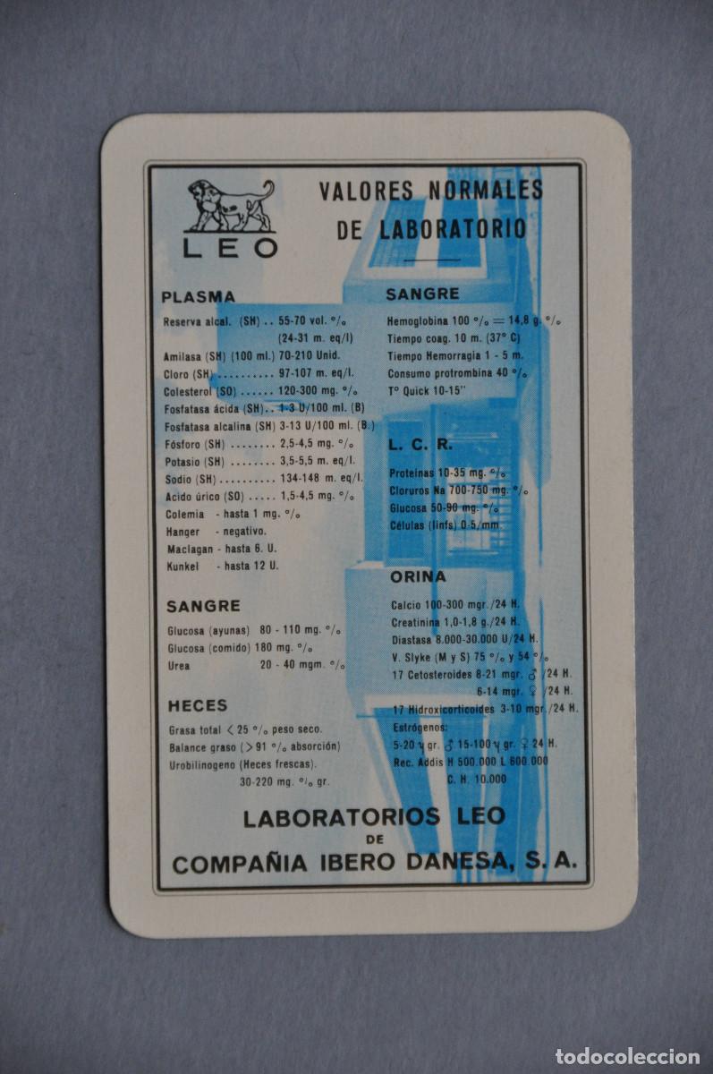 Coleccionismo calendarios: CALENDARIO FOURNIER DE 1963 - LABORATORIOS LEO