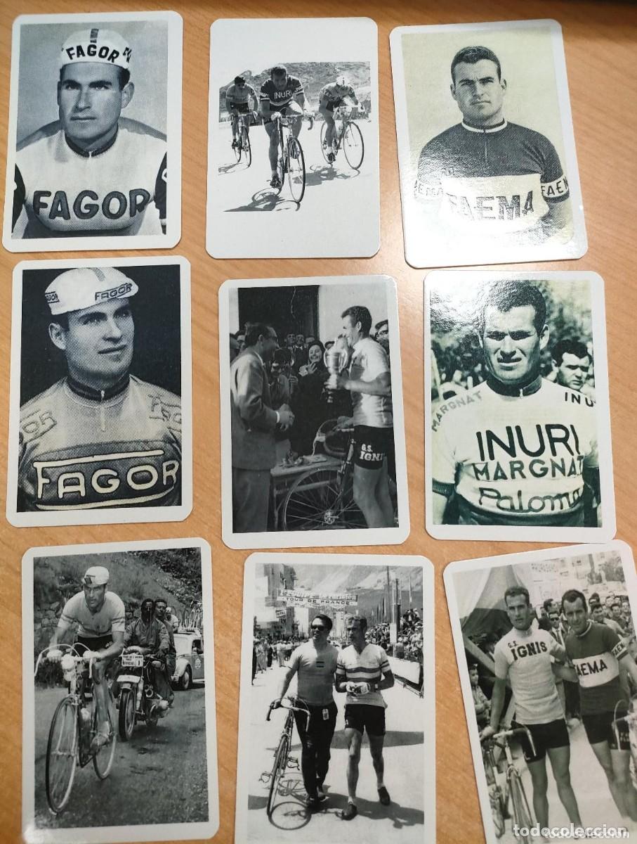 Coleccionismo calendarios: 3 LOTES DE CALENDARIOS - GIN&Eacute;S GARC&Iacute;A PER&Aacute;N - EX-CICLISTA PROFESIONAL LUMBRERENSE