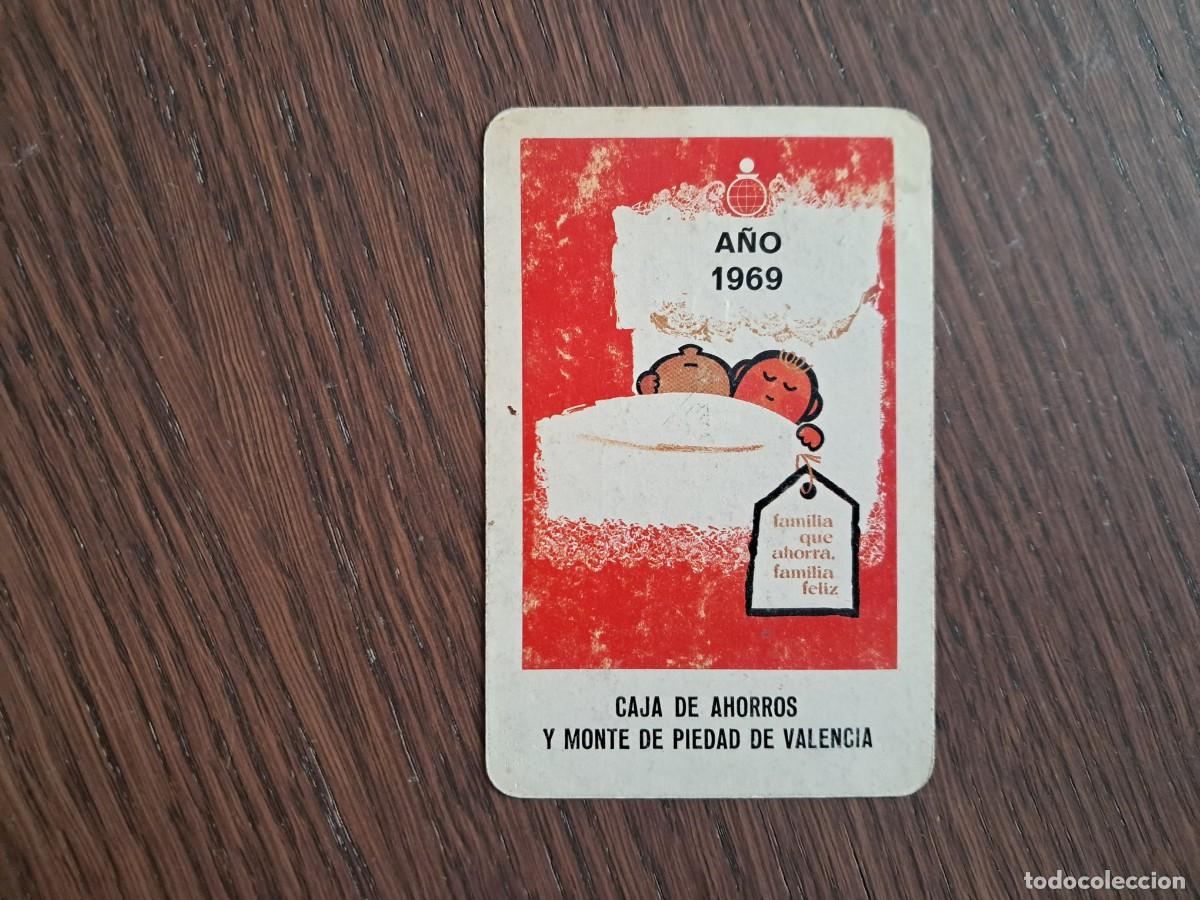 Coleccionismo calendarios: calendario H. Fournier, caja de ahorros y monte de piedad de Valencia, a&ntilde;o 1969.