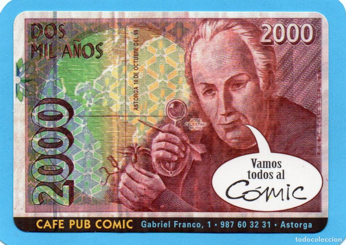 Coleccionismo calendarios: Calendario de Publicidad 2000 - CAFE PUB COMIC - ASTORGA