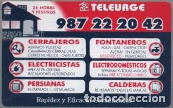 Coleccionismo calendarios: CALENDARIO TELEURGE CERRAJEROS A&Ntilde;O 2009 CAL-11331