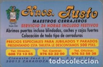 Coleccionismo calendarios: CALENDARIO HNOS JUSTO MAESTROS CERRAJEROS A&Ntilde;O 1999 CAL-11335 ,2