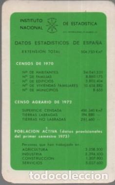 Coleccionismo calendarios: CALENDARIO INSTITUTO NACIONAL ESTADISTICA A&Ntilde;O 1974 CAL-11338