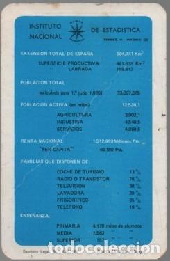Coleccionismo calendarios: CALENDARIO INSTITUTO NACIONAL ESTADISTICA A&Ntilde;O 1970 CAL-11340