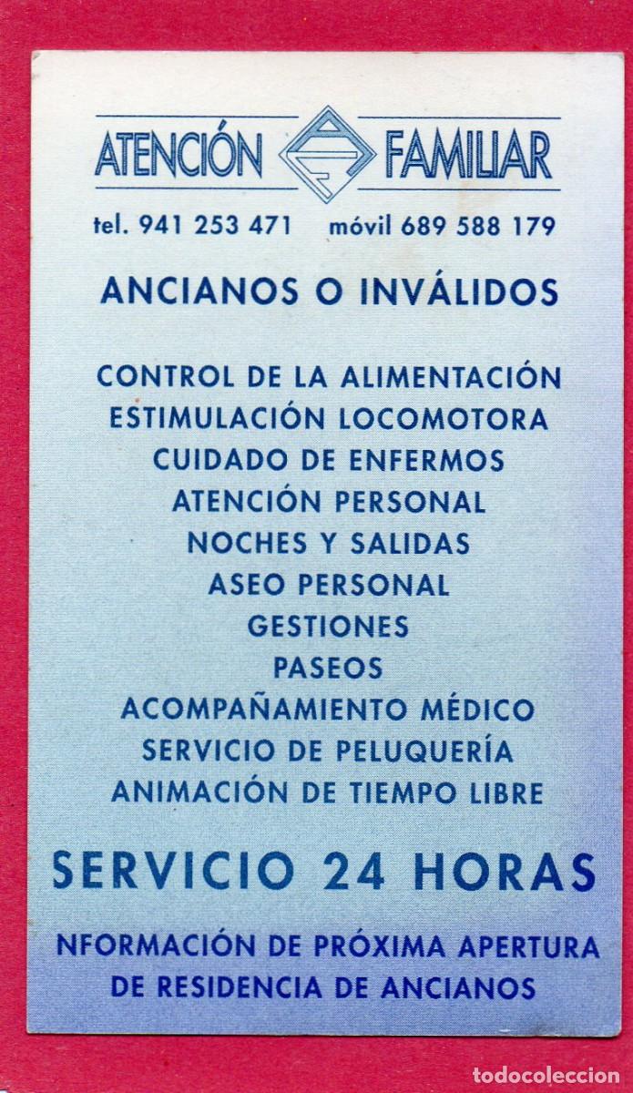 Coleccionismo calendarios: Calendario de Publicidad 2000 - ATENCI&Oacute;N FAMILIAR