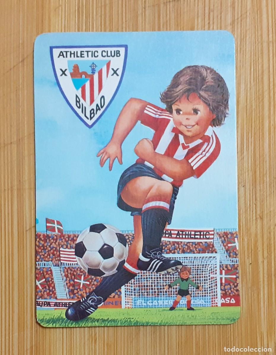 Coleccionismo calendarios: CALENDARIO BOLSILLO ATHLETIC BILBAO 1986