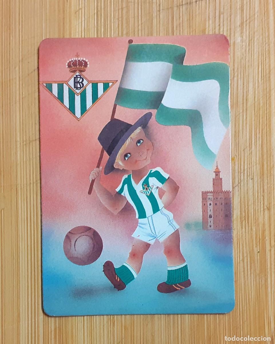 Coleccionismo calendarios: CALENDARIO BOLSILLO REAL BETIS 1991