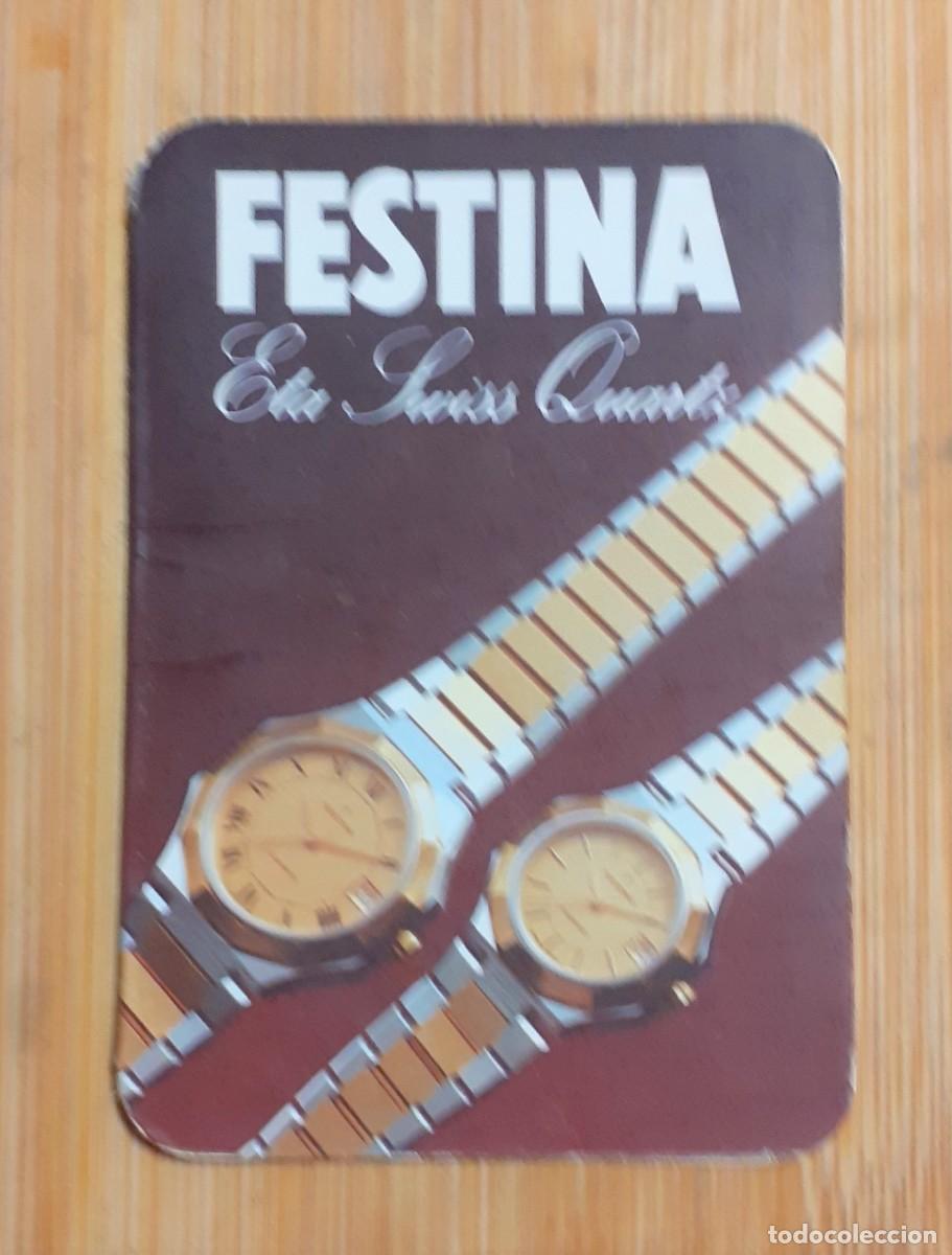 Coleccionismo calendarios: CALENDARIO BOLSILLO FESTINA 1982