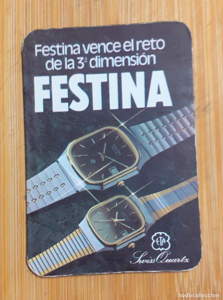 Coleccionismo calendarios: CALENDARIO BOLSILLO FESTINA 1981