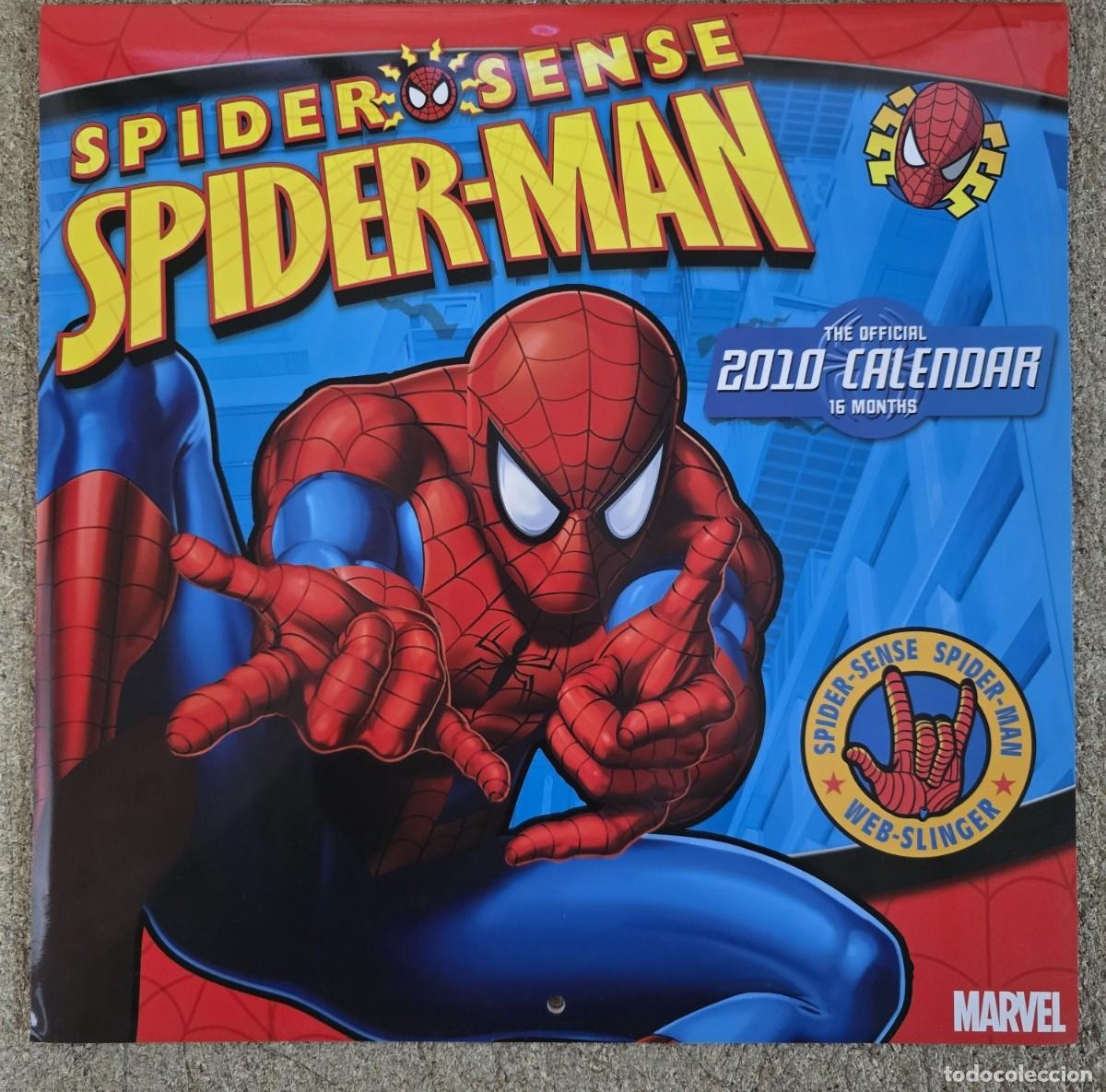 Coleccionismo calendarios: Calendario Pared Spider Sense.Spiderman Marvel 2010