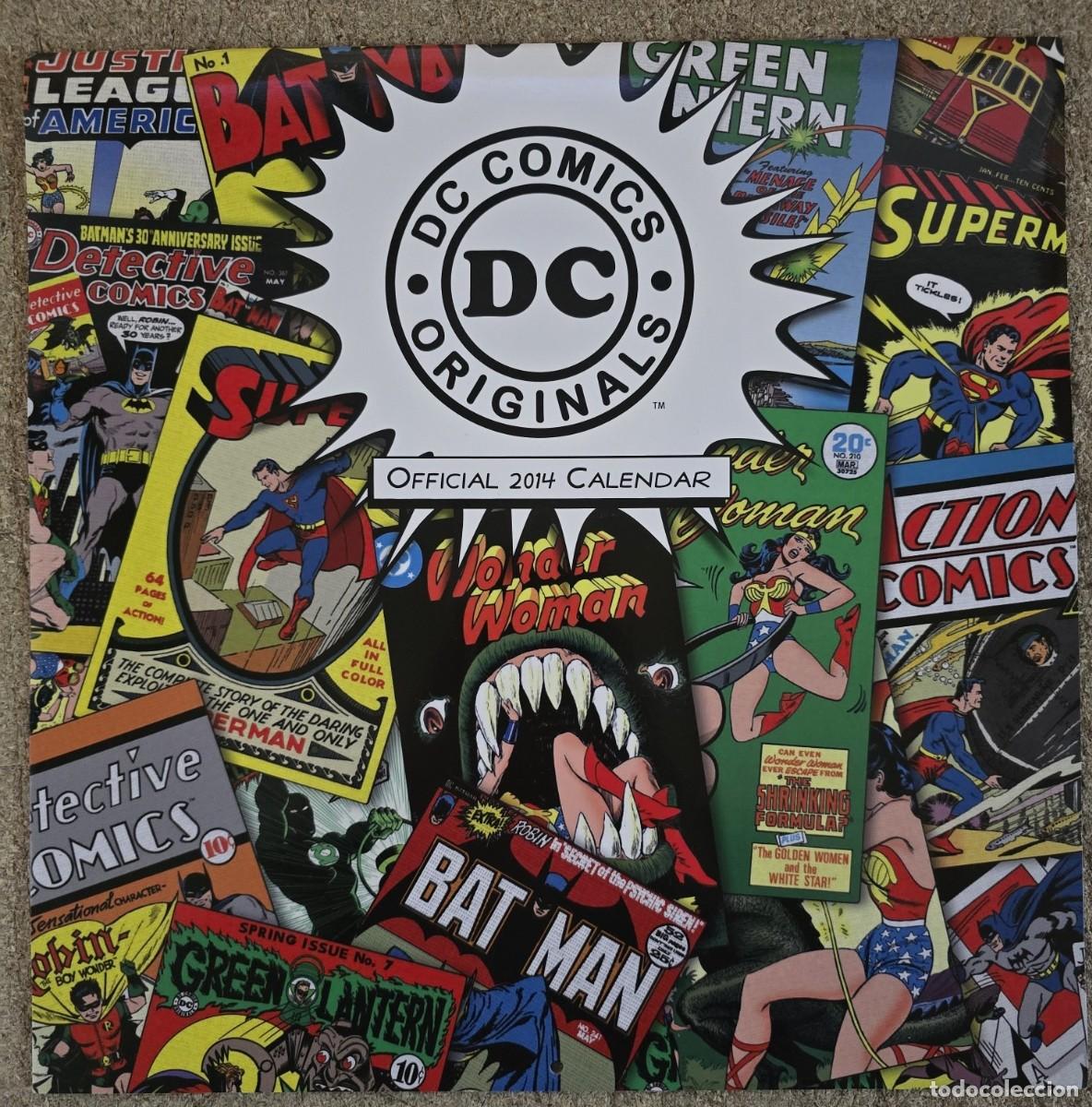Coleccionismo calendarios: Calendario Pared DC Comics Originals 2014